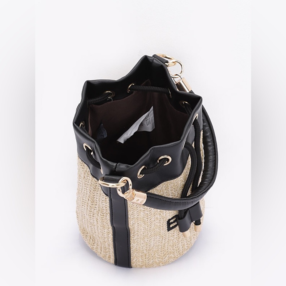 Bucket Straw Bag - Picture 2 of 5